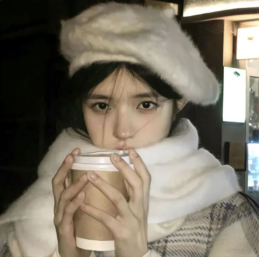 冬天温柔女生头像
