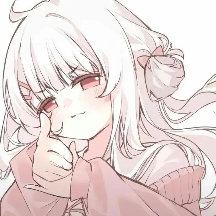 呆萌动漫头像女