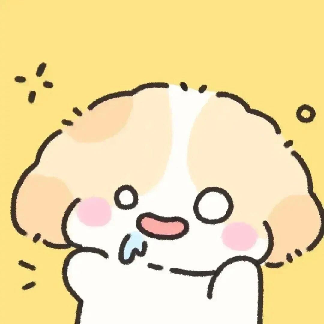 ngbwkulaojiwayaomei可爱狗狗卡通情侣头像