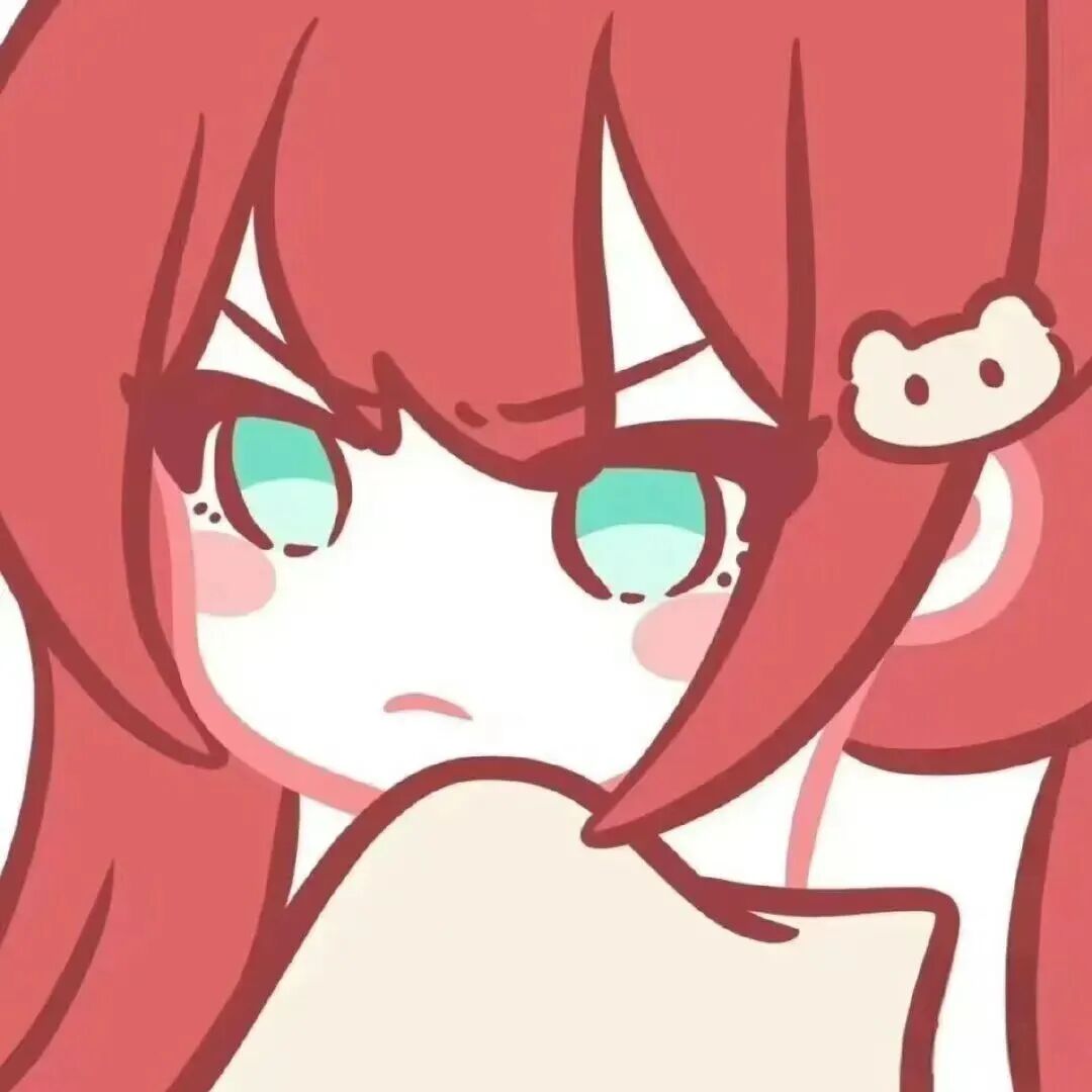 jufgnouyixingebxialuote可爱二人闺蜜头像插画闺蜜头像