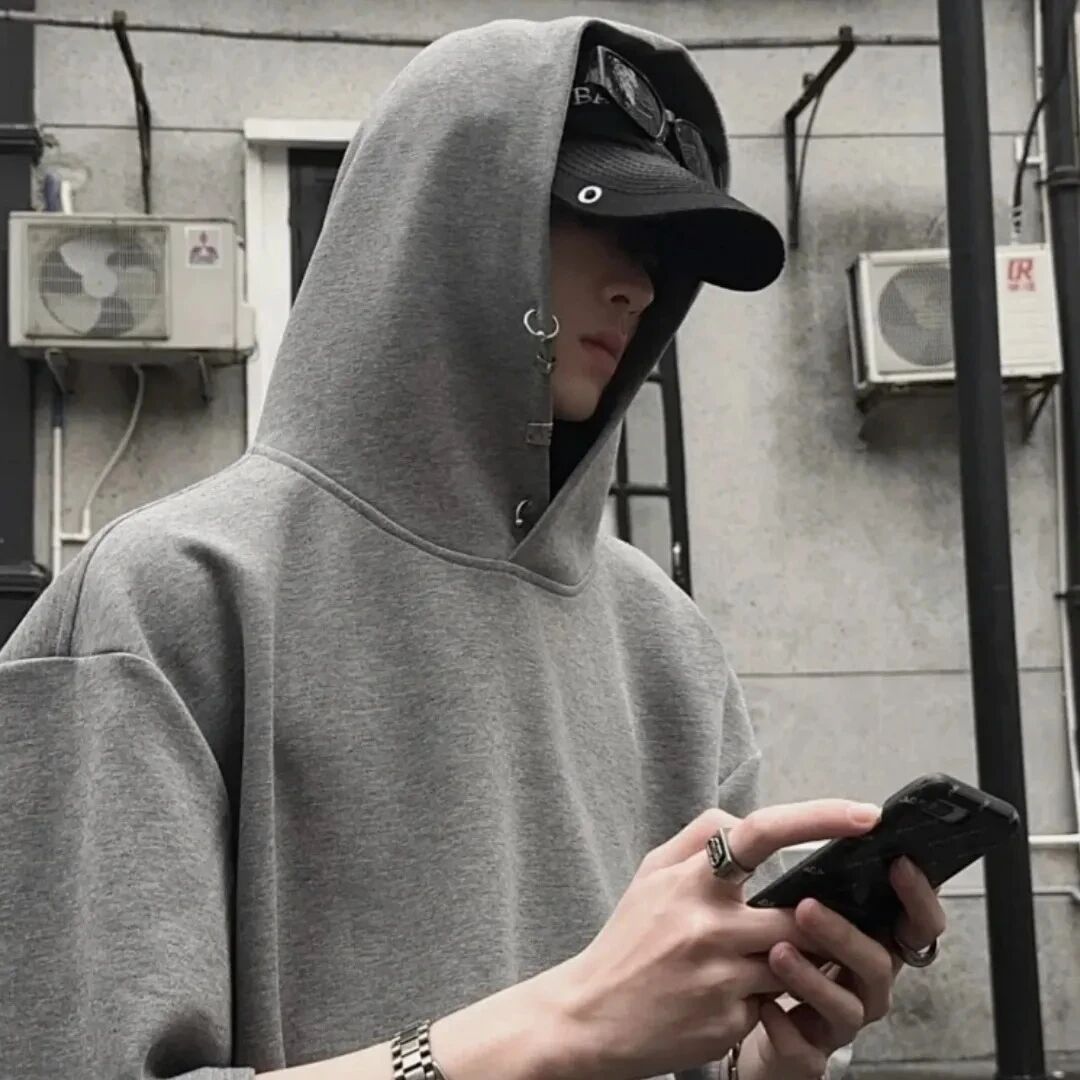 痞帅侧脸男生头像