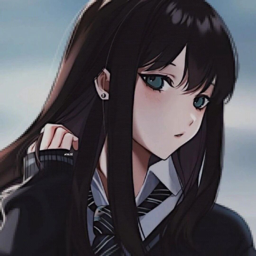 学院风动漫头像女