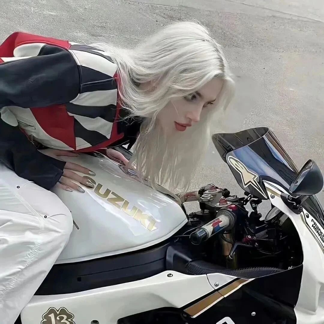 机车个性欧美女生头像