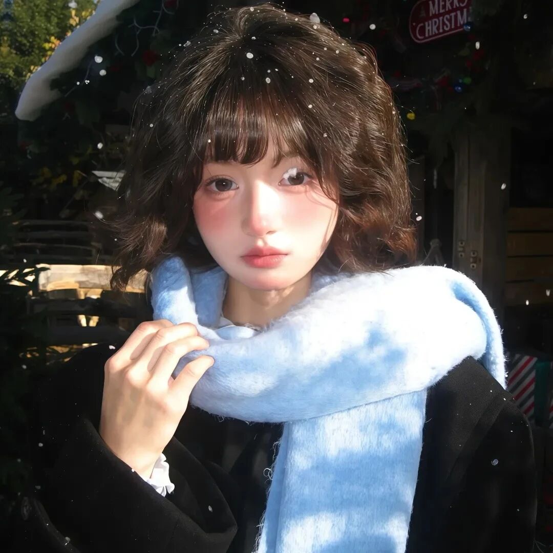 冬天少萝女生头像