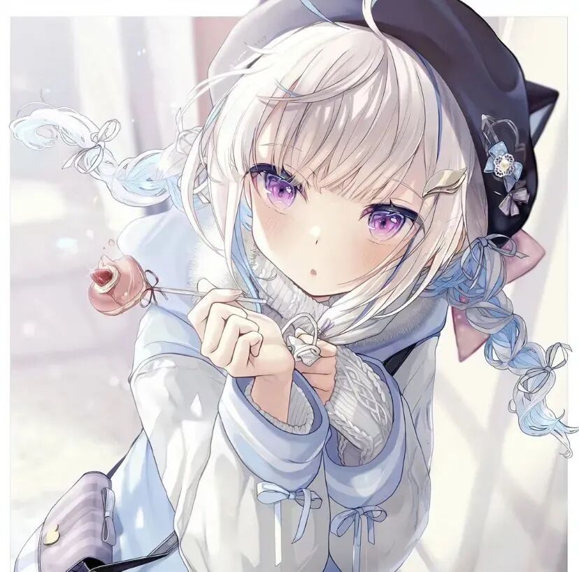 呆萌动漫头像女