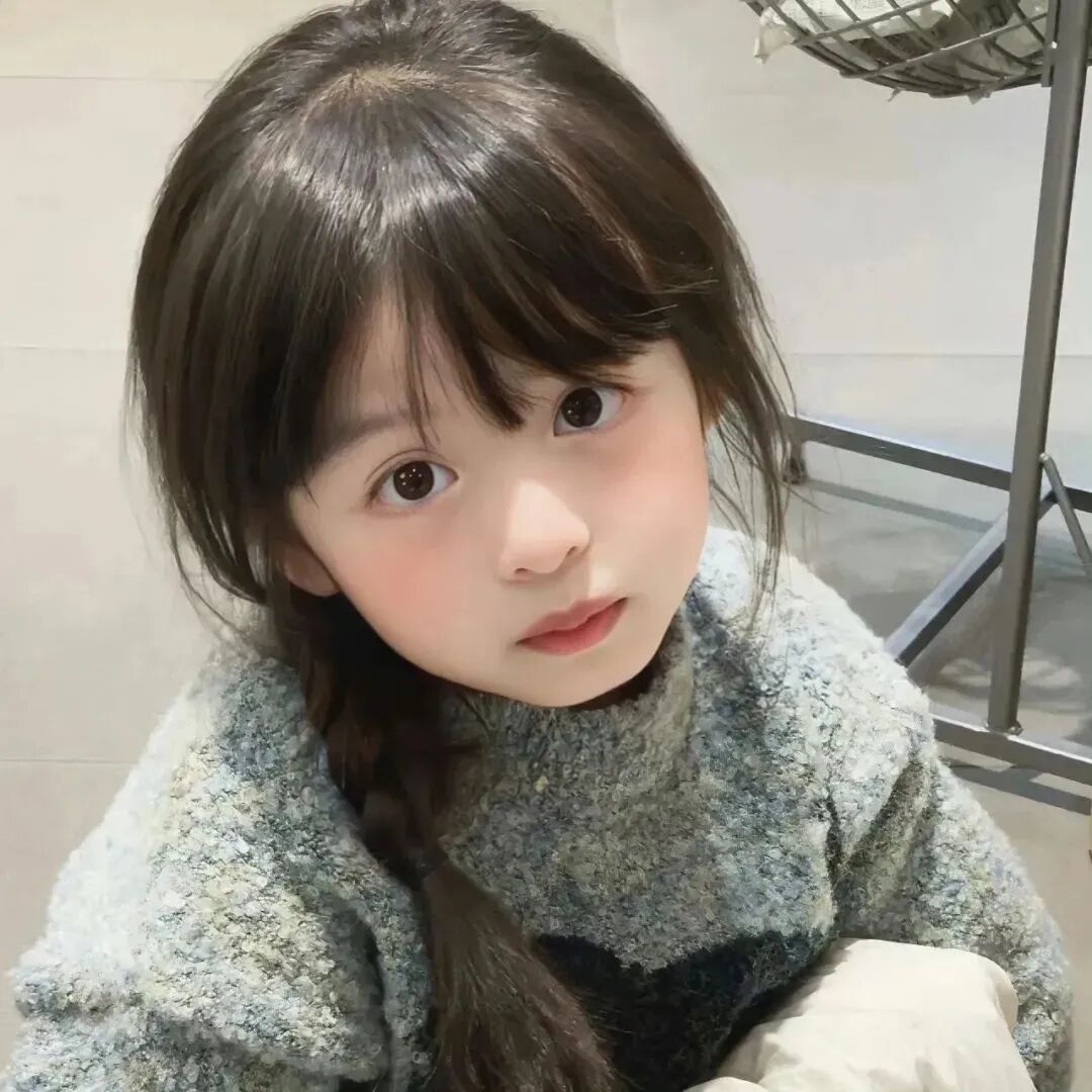小女孩萌娃头像