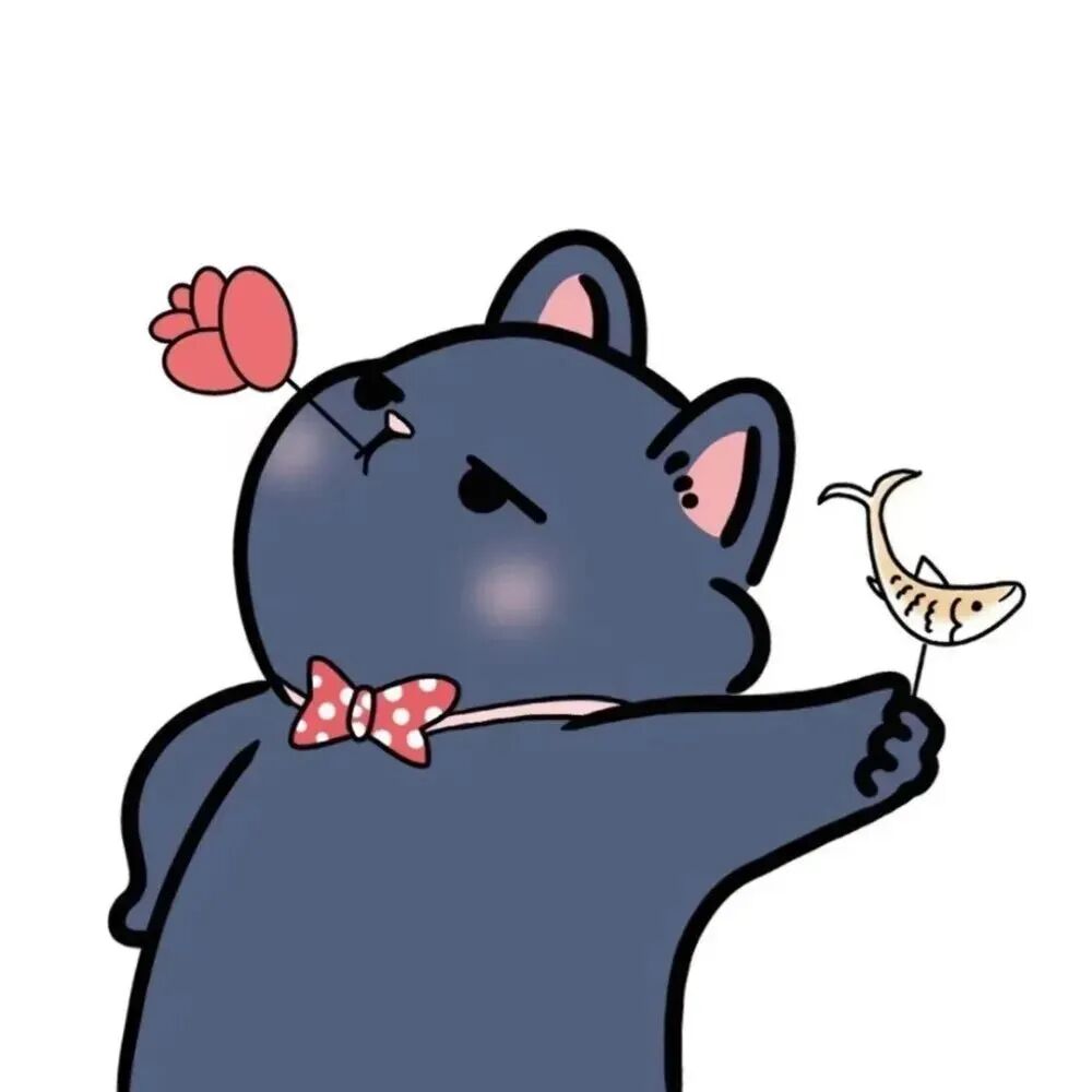 maomikatonglove猫咪卡通情侣头像