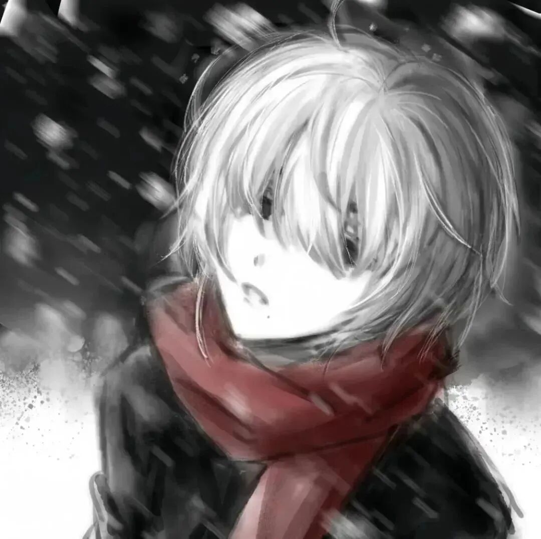 孤独感动漫头像男