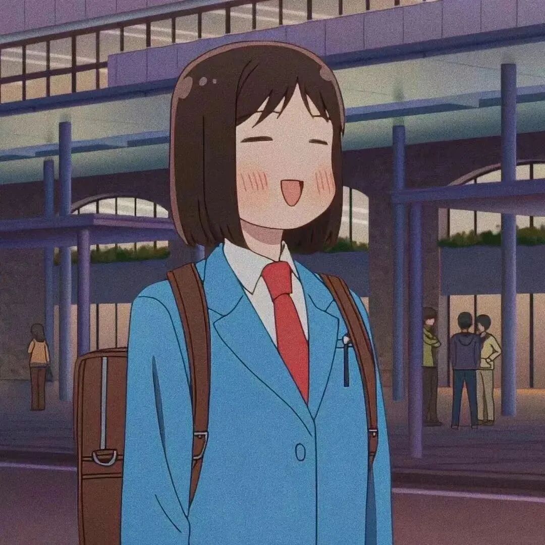 xueyuanrtynmlove学院风动漫情侣头像
