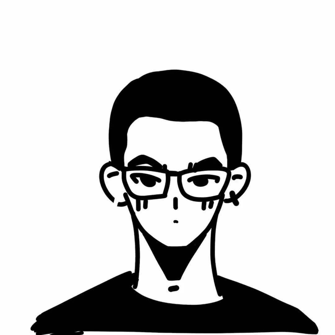 简约个性手绘动漫头像男