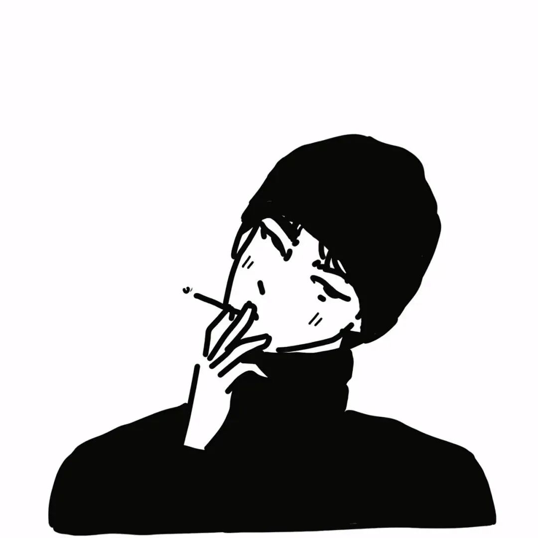 简约个性手绘动漫头像男