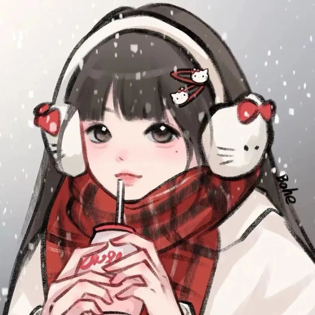 手绘动漫头像女