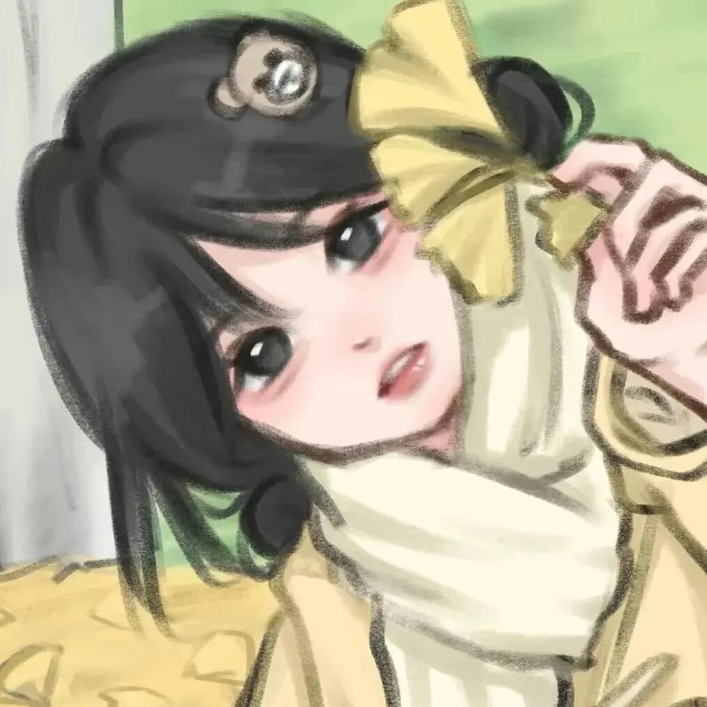 手绘动漫头像女