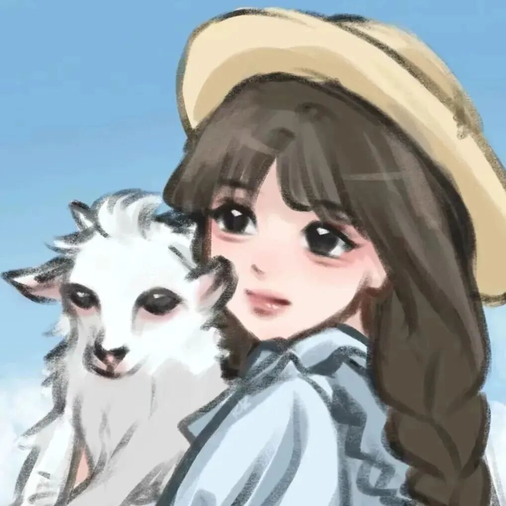 手绘动漫头像女