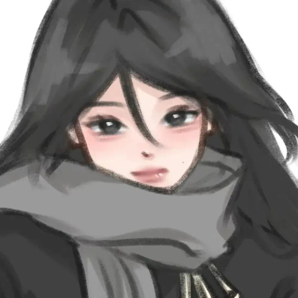 手绘动漫头像女