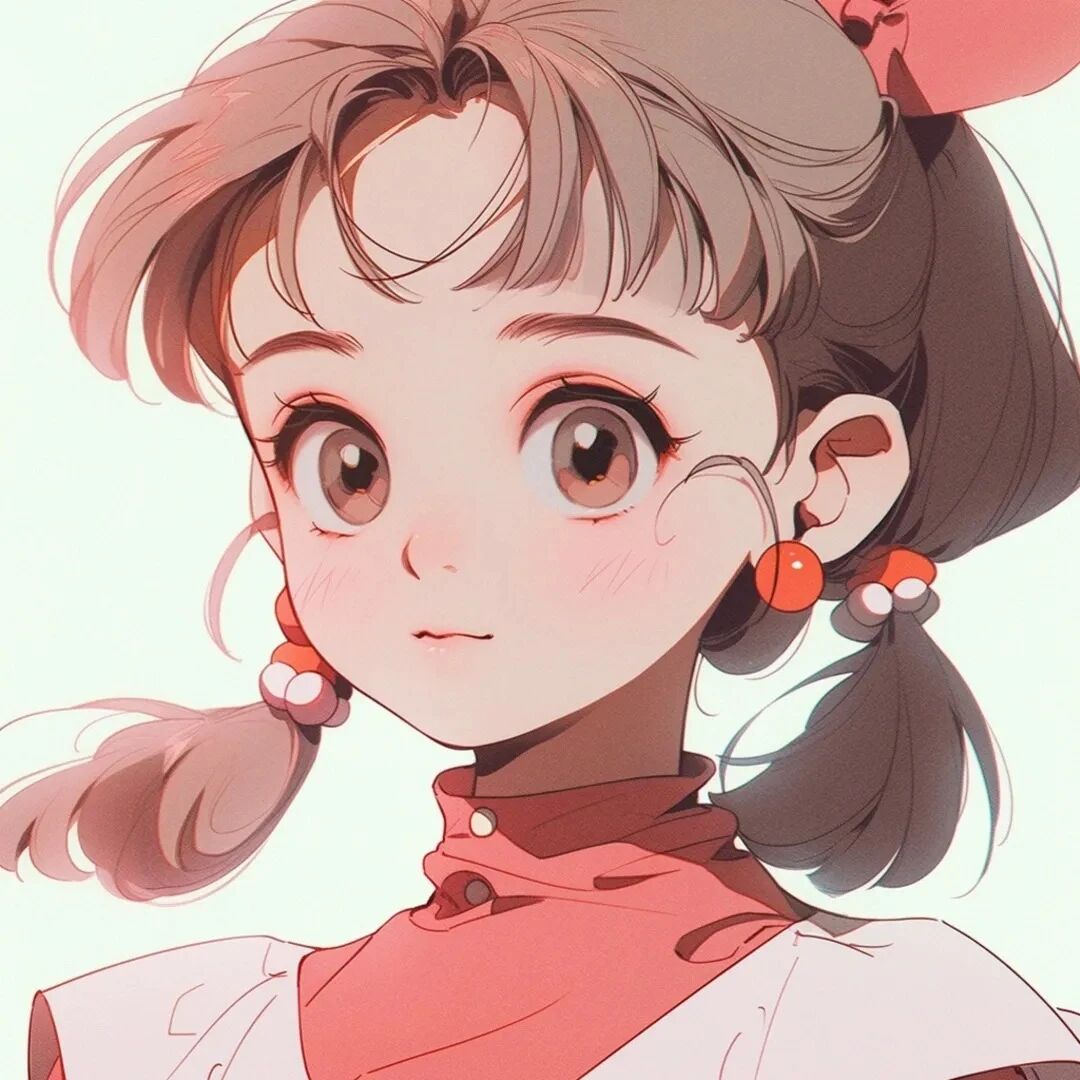 呆萌动漫头像女
