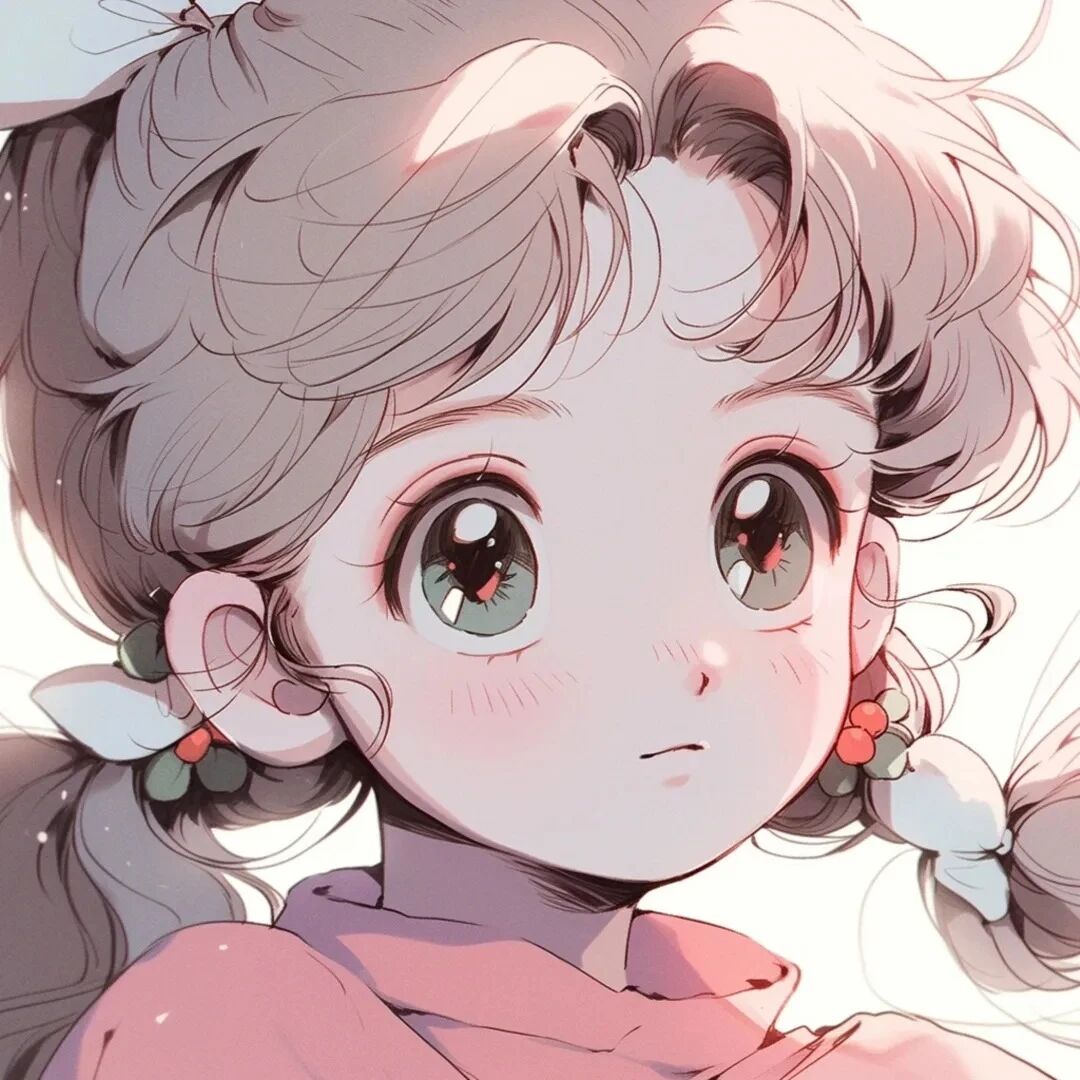 呆萌动漫头像女