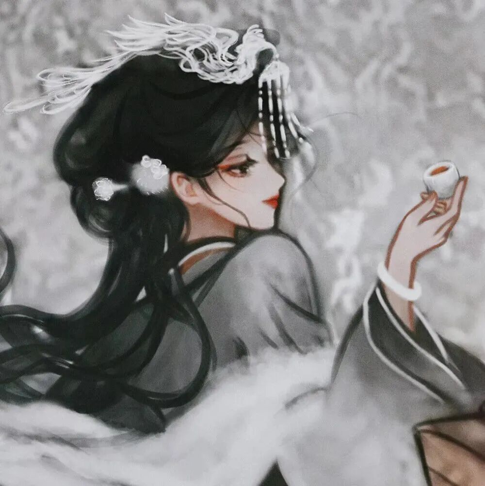 动漫头像 动漫头像女 动漫女头 古风 古风头像