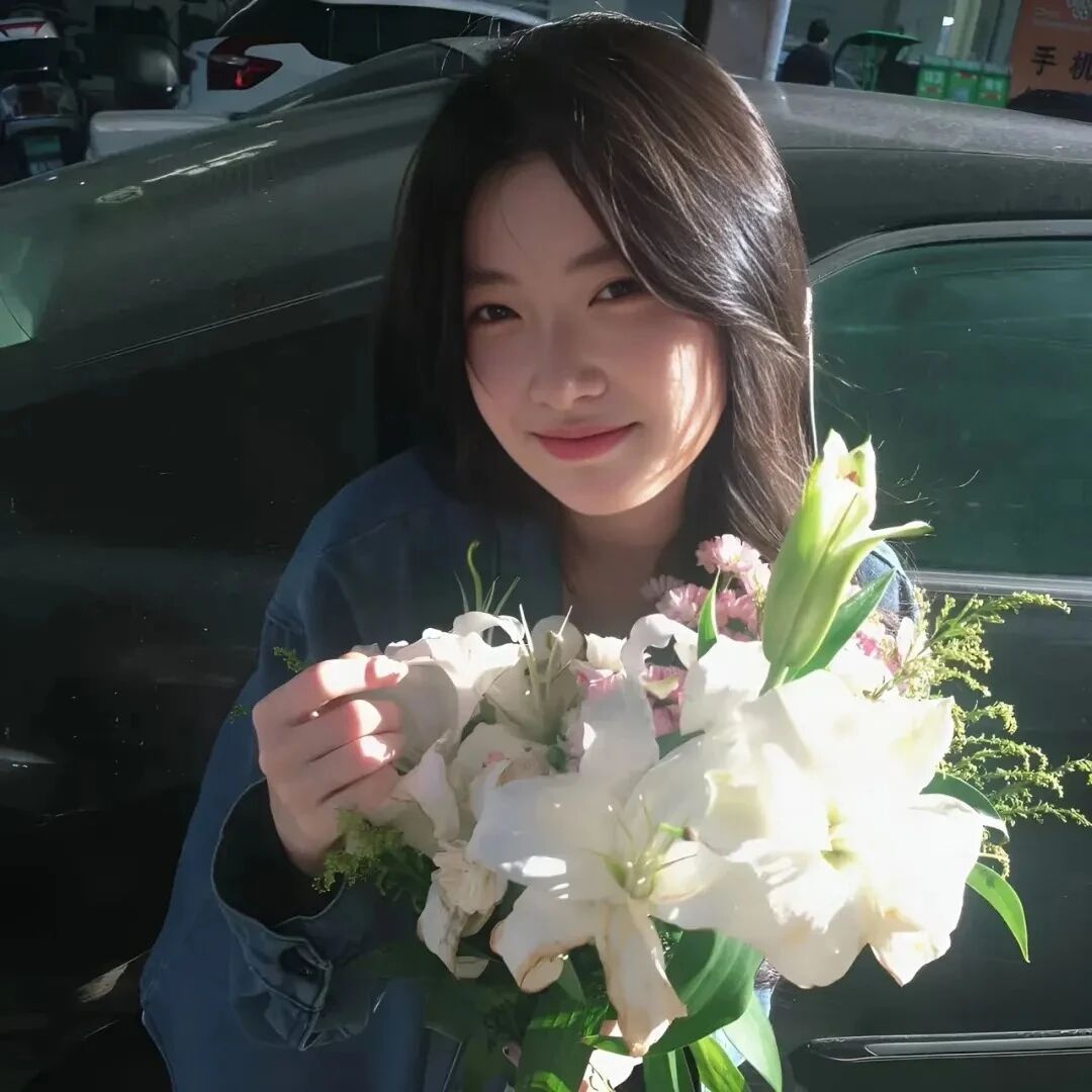 小清新鲜花女生头像