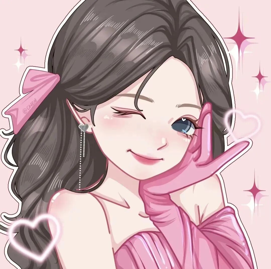 手绘动漫头像女