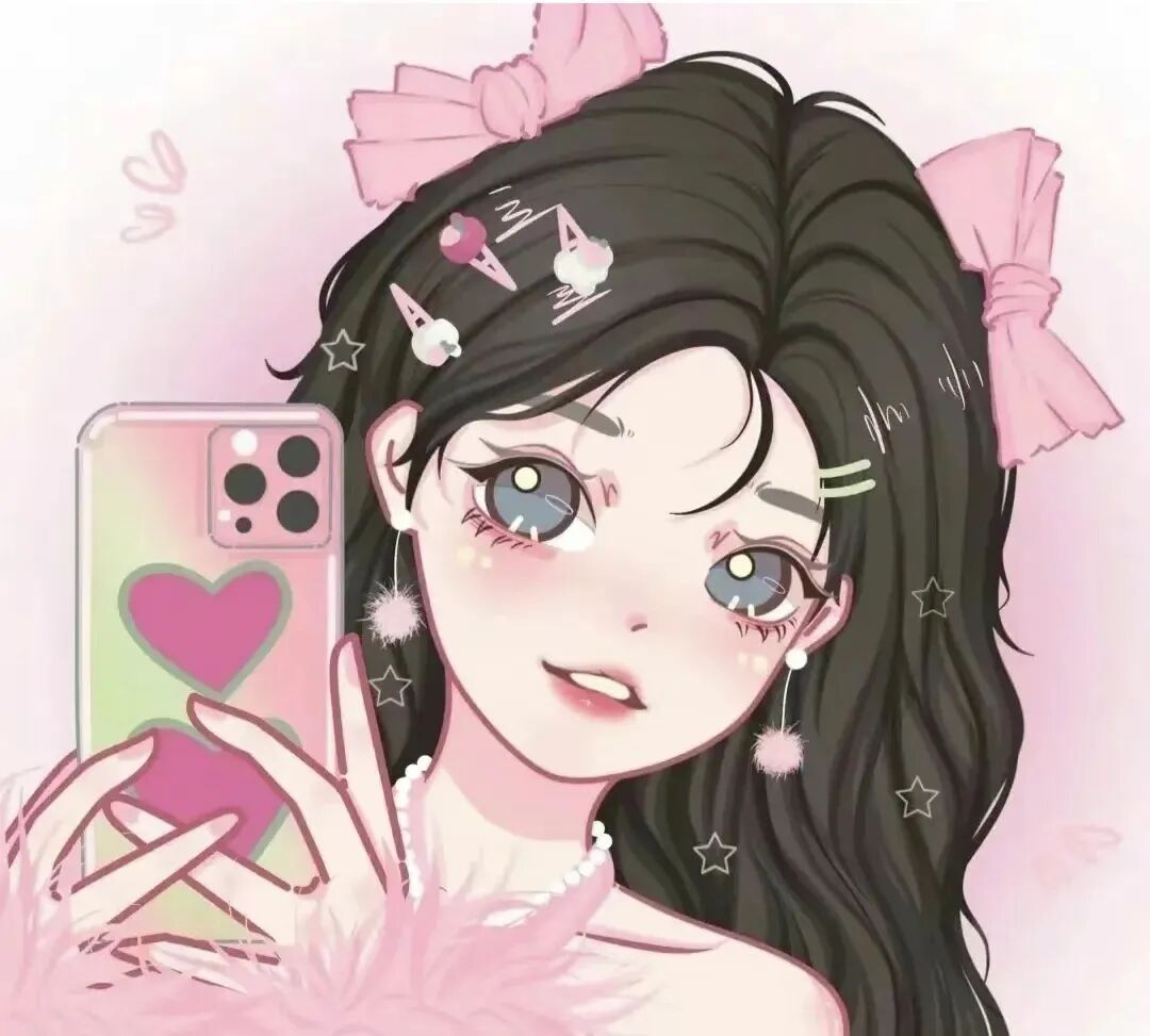 手绘动漫头像女