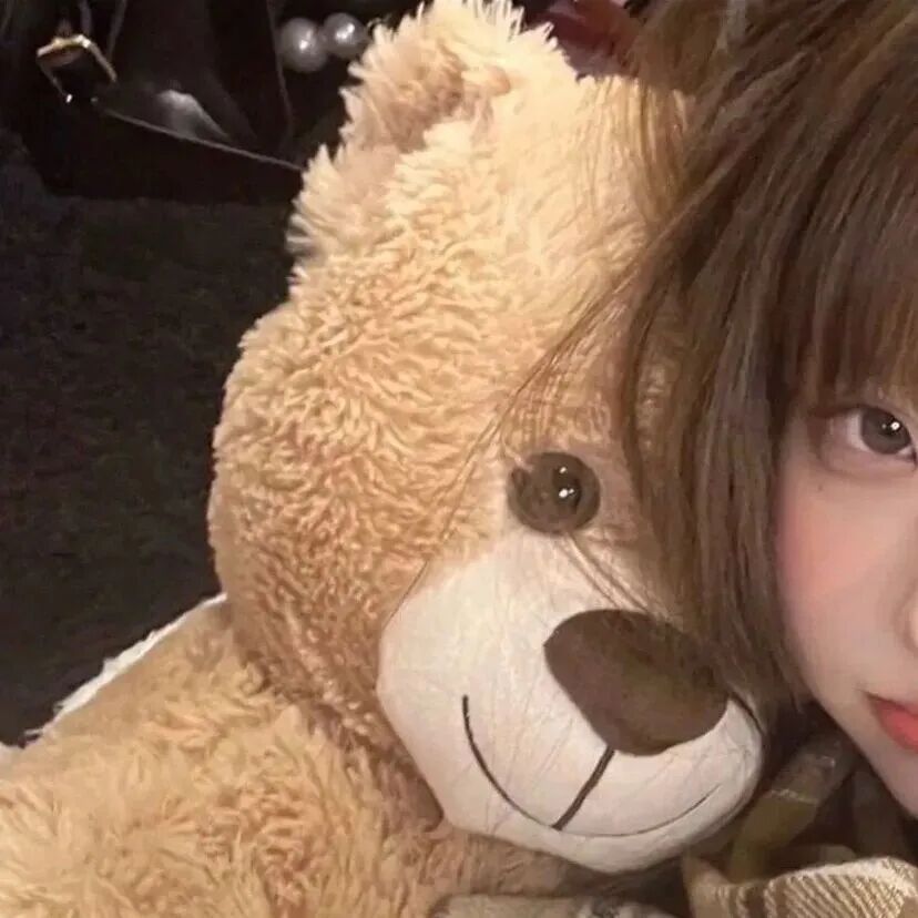 xiaoxuandsbsrlovexa小熊对象不是人真人情侣头像