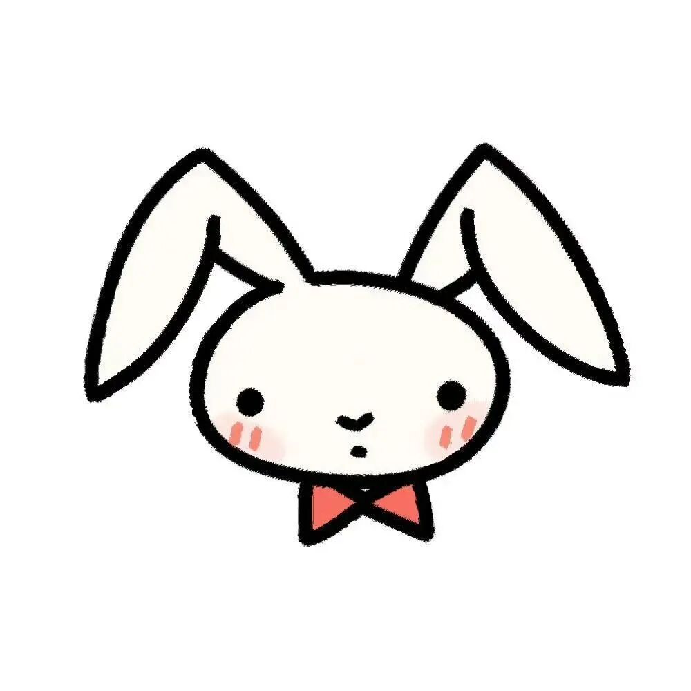 可爱蜡笔小新白底卡通头像