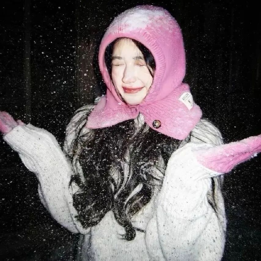 冬天甜妹女生头像
