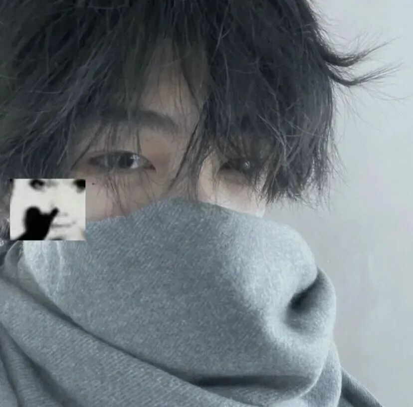 帅气不露脸男生头像