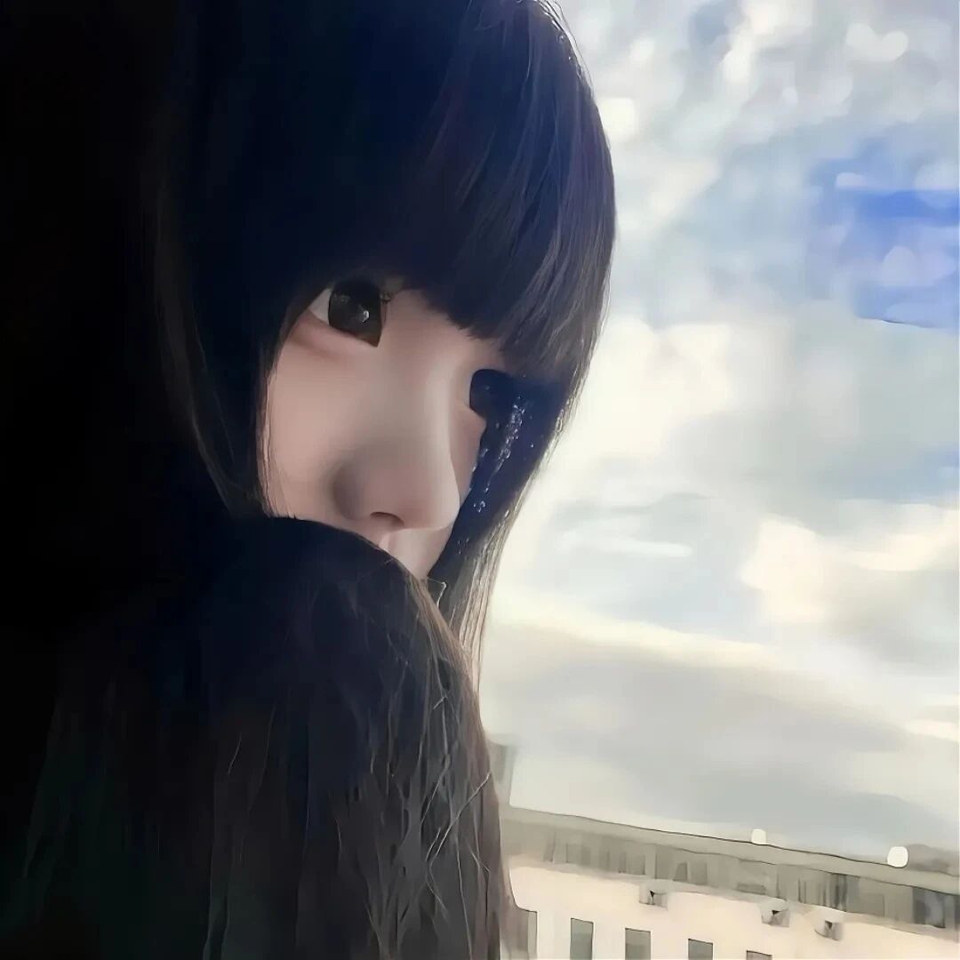 少萝侧脸女生头像