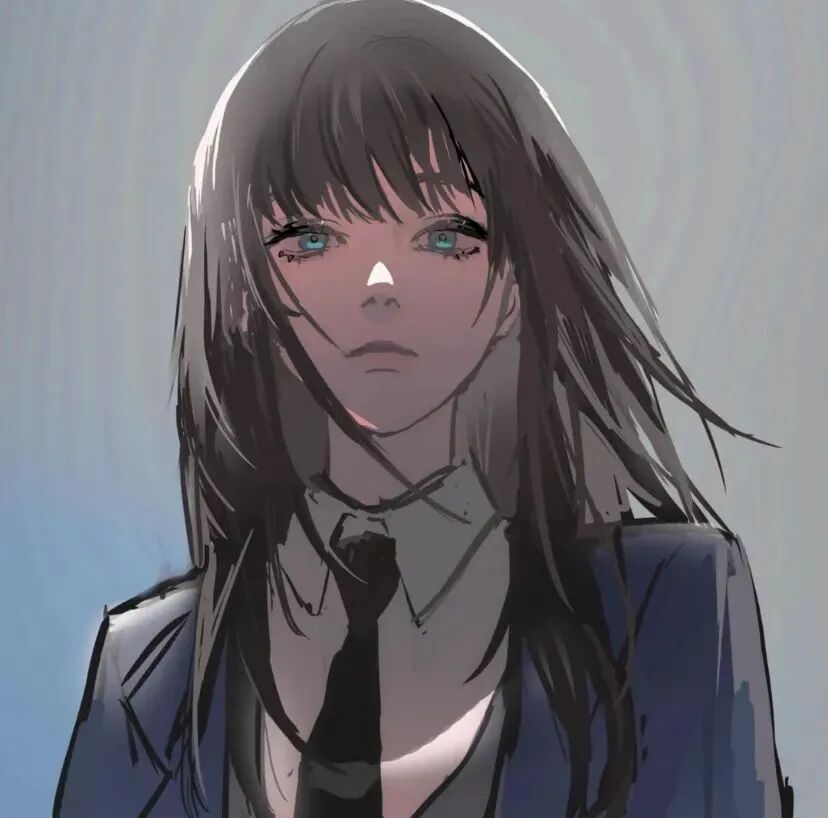 高冷动漫头像女