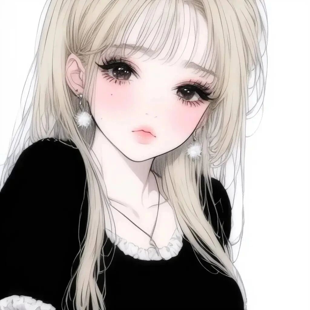 古早感动漫头像女
