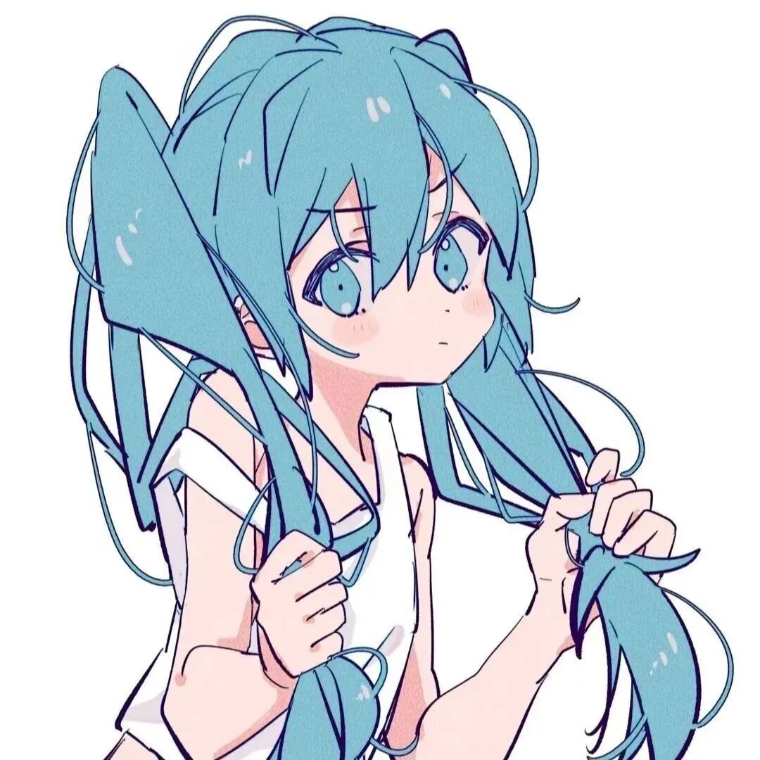 初音未来动漫头像女