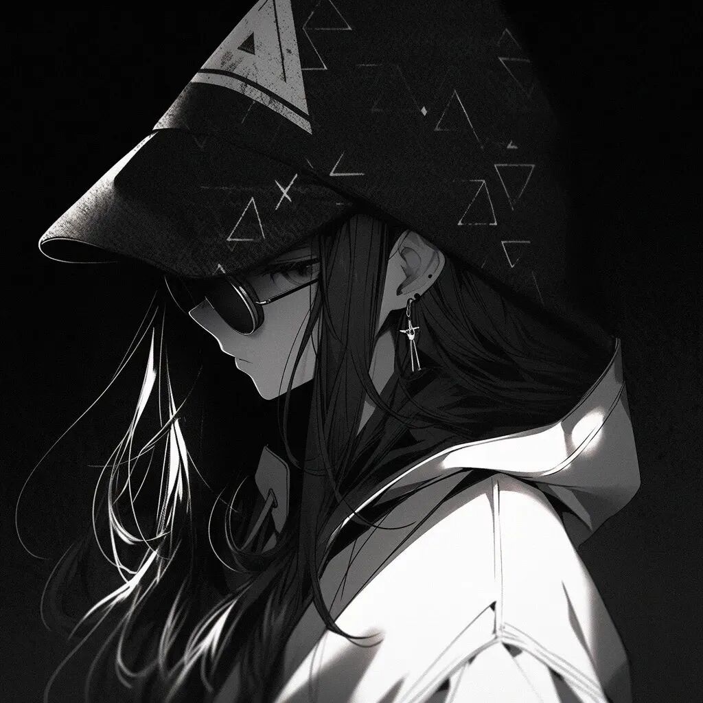 冷酷动漫头像女