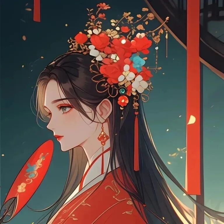 guznezongbanlv古风情侣头像
