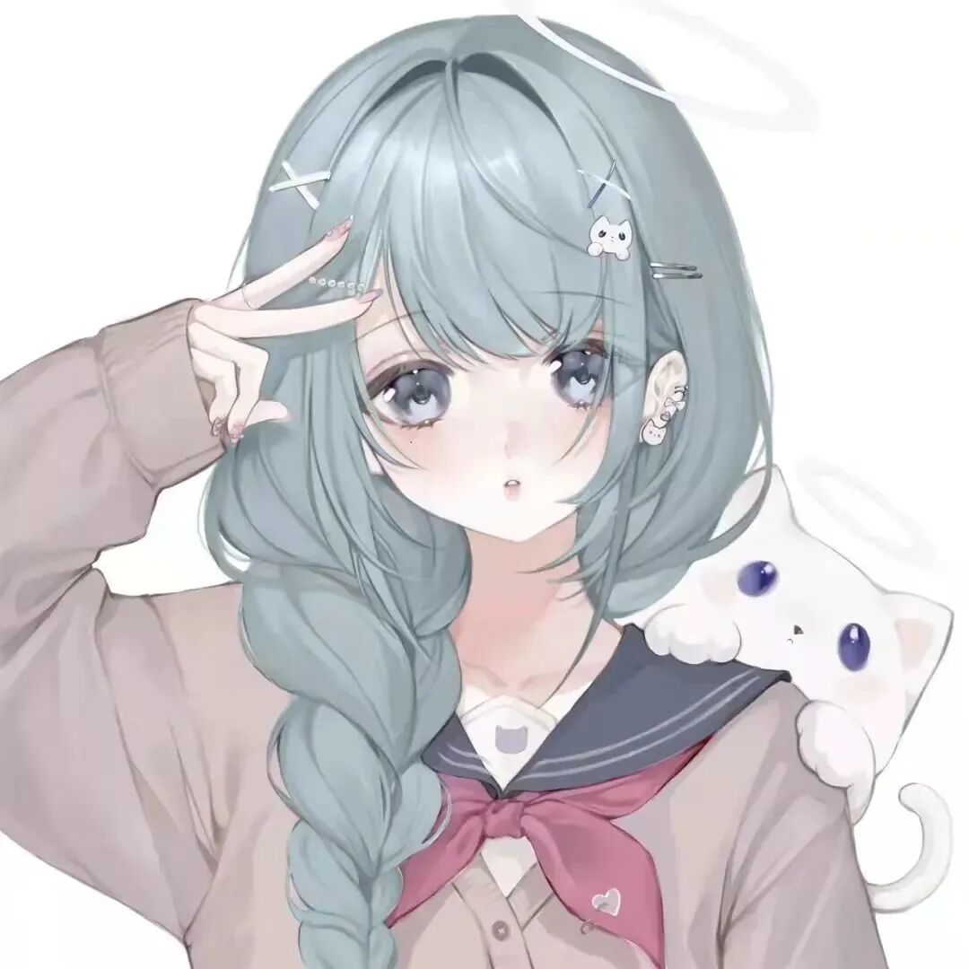 呆萌动漫头像女