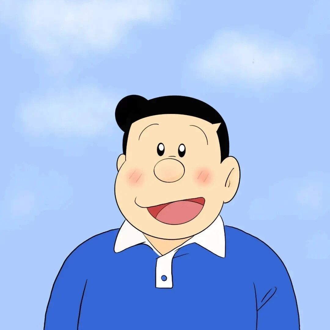 可爱一家人亲情哆啦A梦卡通头像
