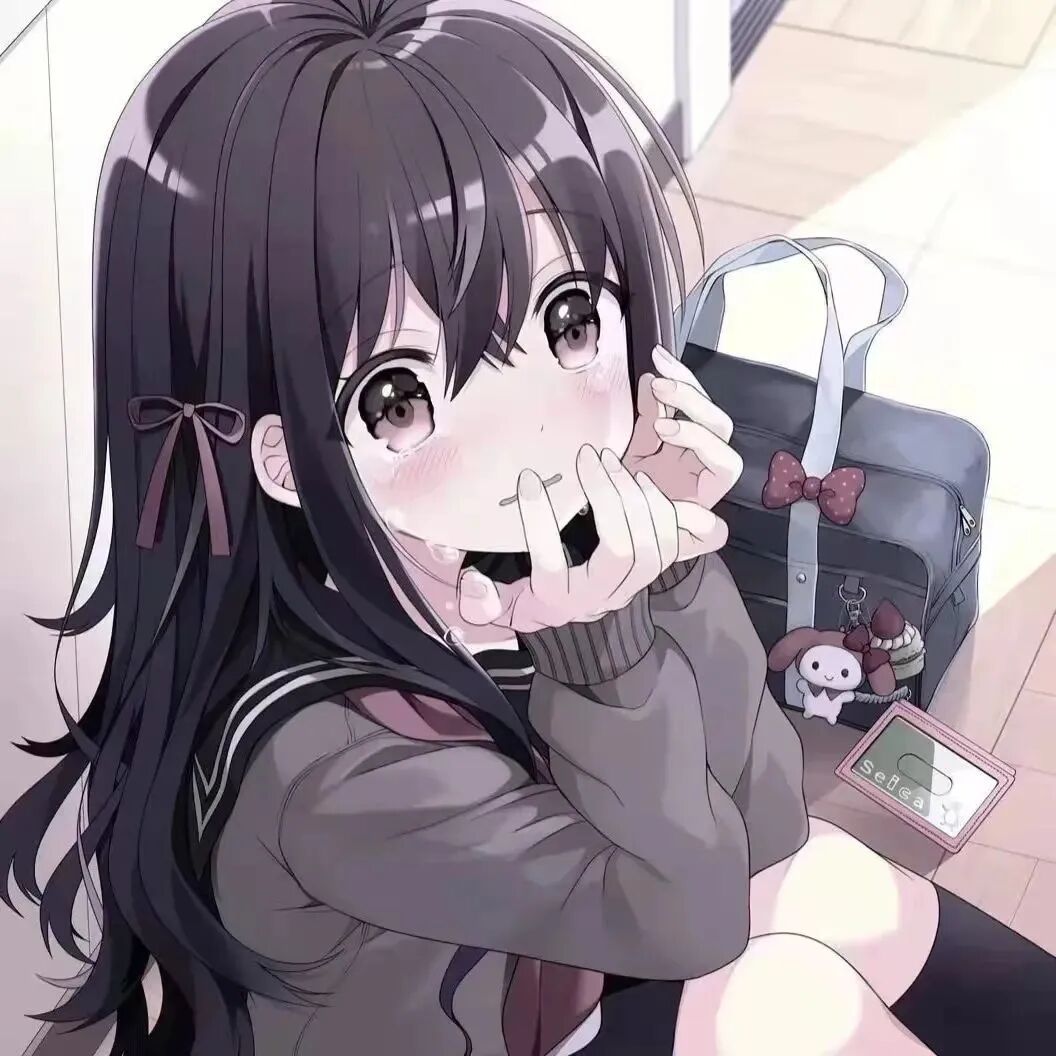 呆萌动漫头像女