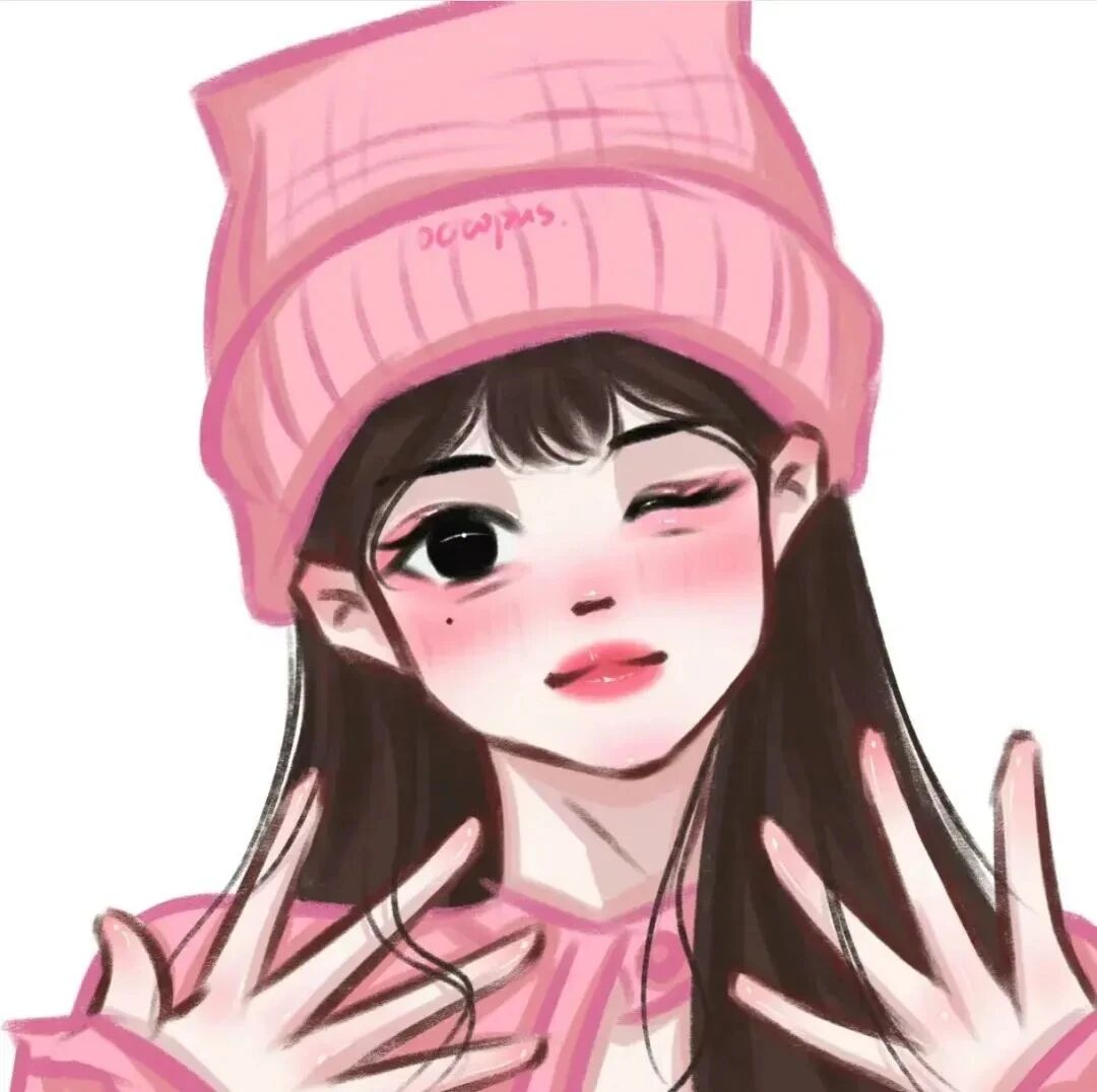 手绘动漫头像女