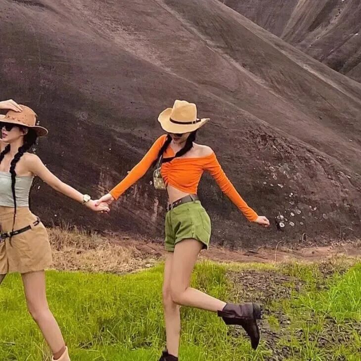 qishouqianfaxiao牵手二人闺蜜头像真人闺蜜头像