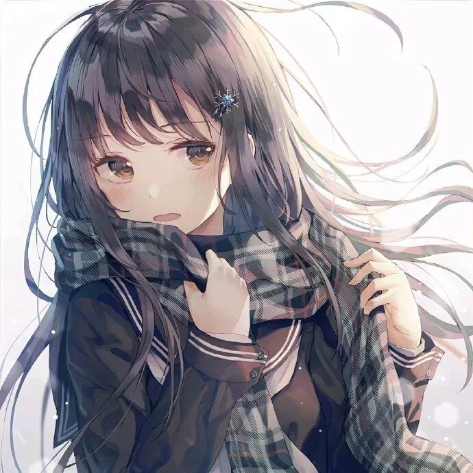 故事感动漫头像女