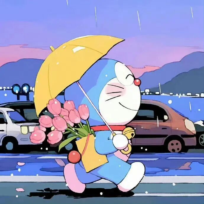 可爱哆啦A梦卡通头像