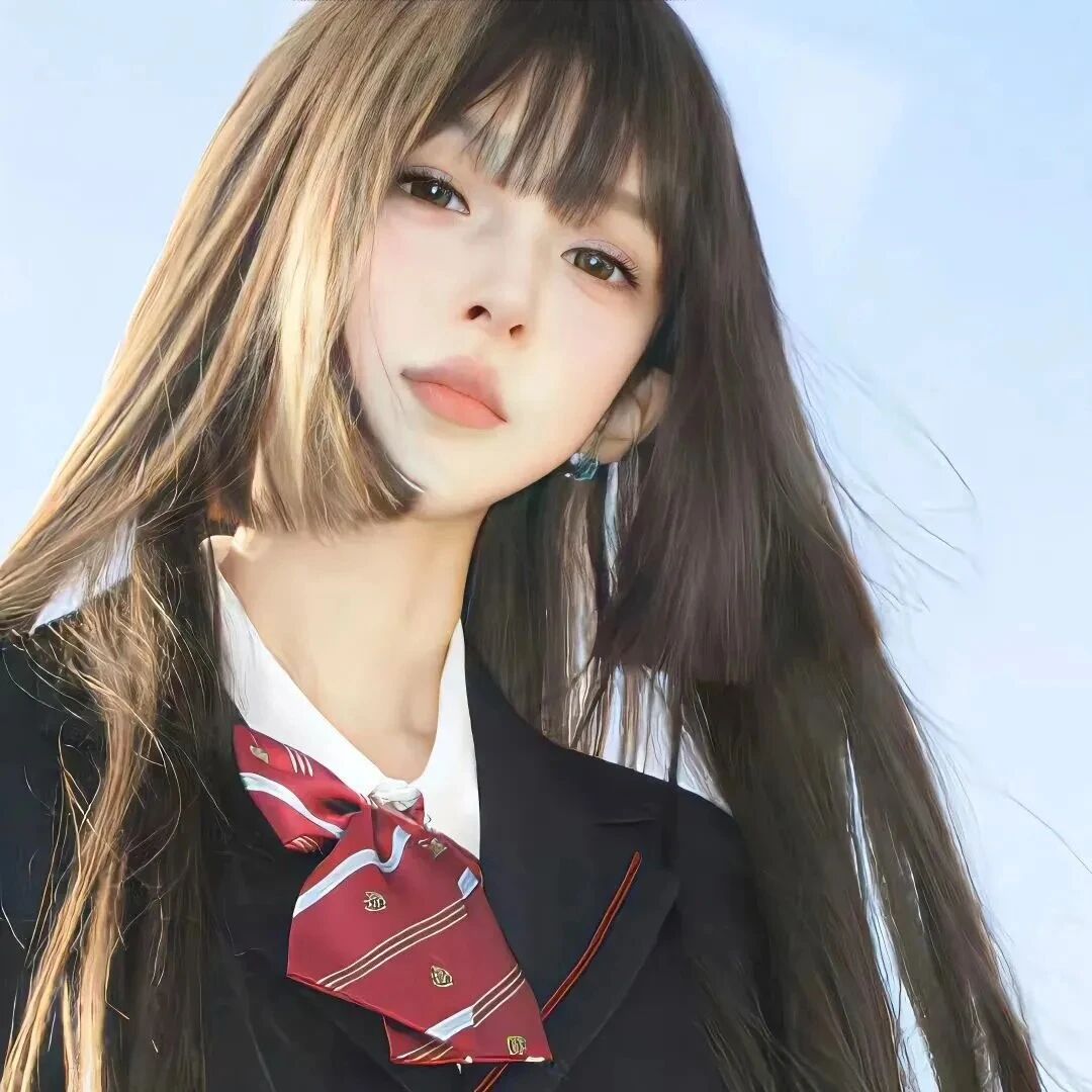 jk制服女生头像