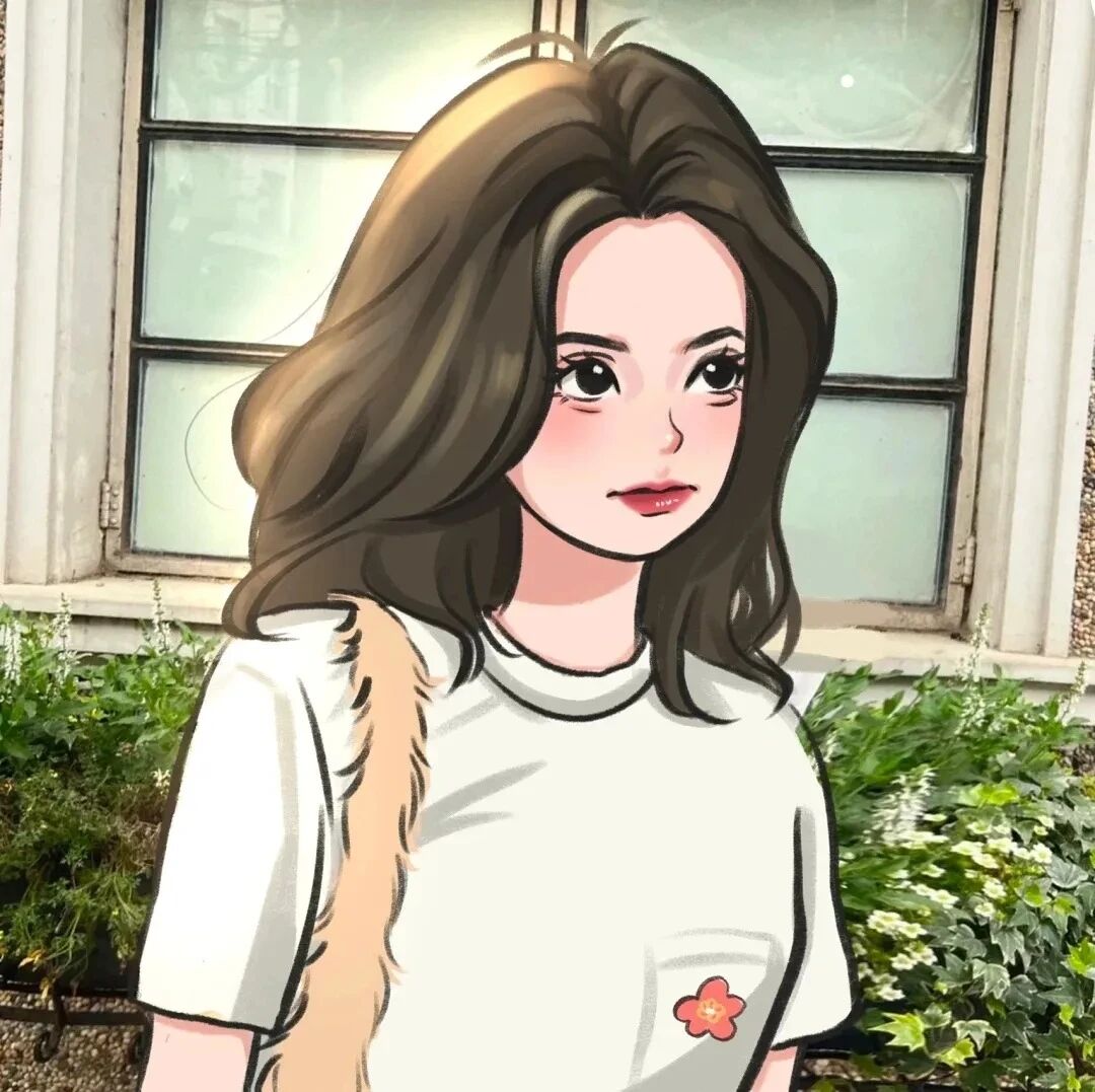 ins手绘动漫头像女