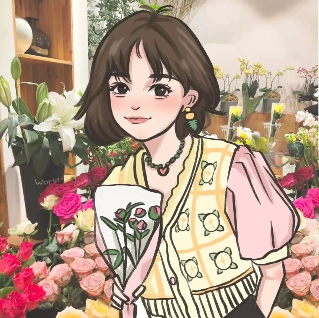 ins手绘动漫头像女