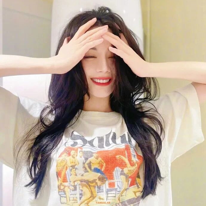 迪丽热巴爱豆女生头像