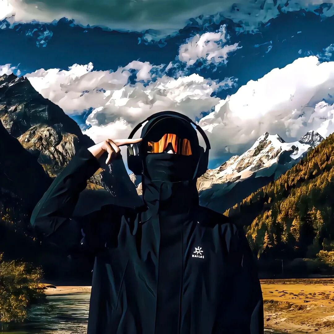 高山自由感男生头像