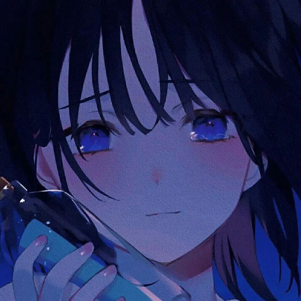 伤感动漫头像女