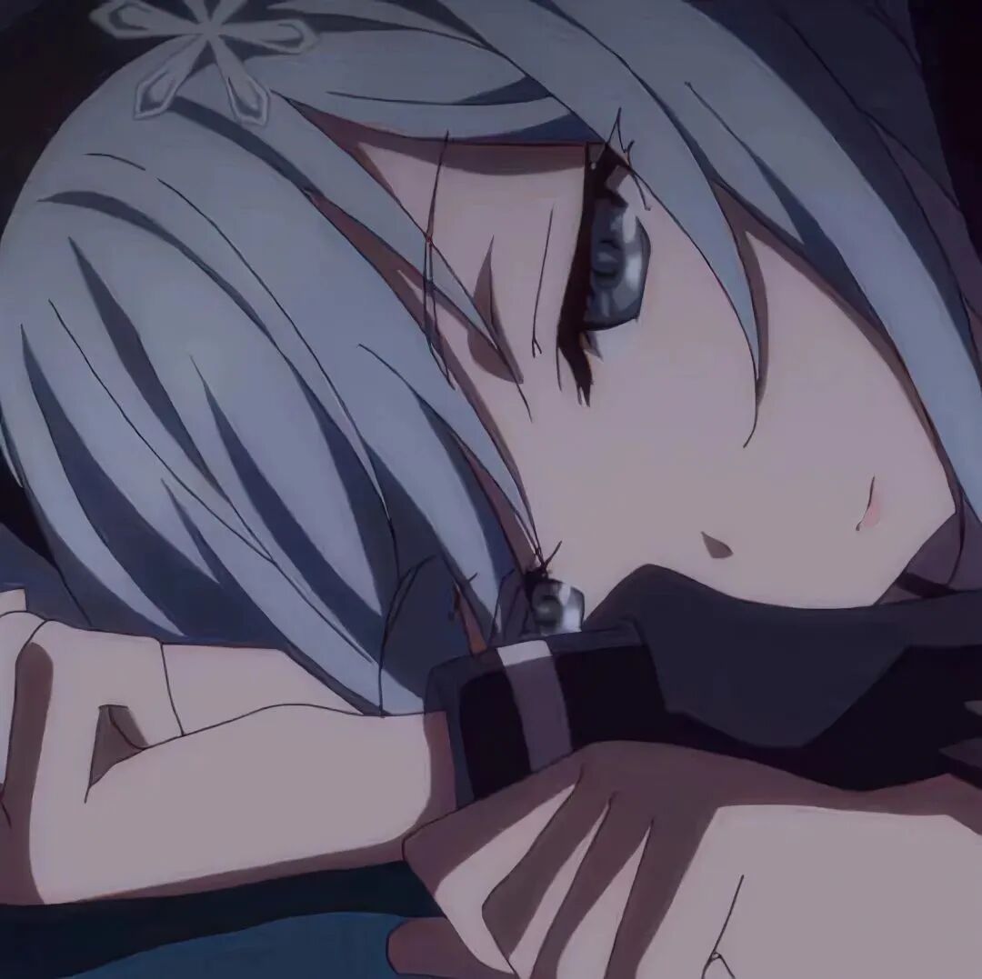 伤感动漫头像女