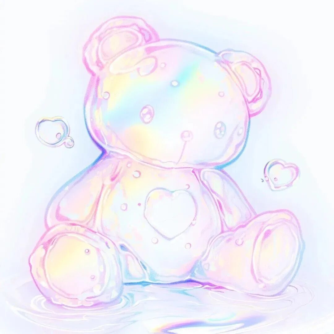 可爱小熊插画卡通头像